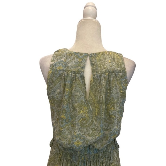 Ramy Brook Hayley Chiffon Midi Dress in paisley print - Picture 6 of 7